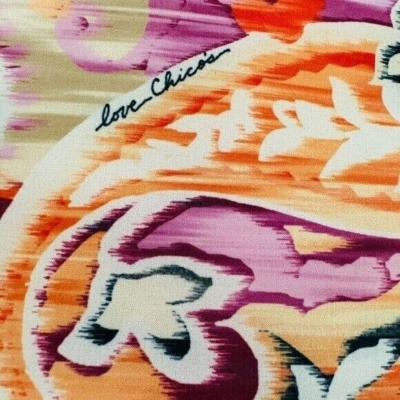 CHICO’S Zenergy 40th Anniversary Neema Fabric Golf Skort Size 4 NEW - Picture 10 of 11